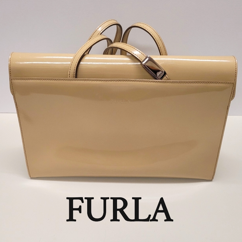 Furla Beige Shoulder Bag